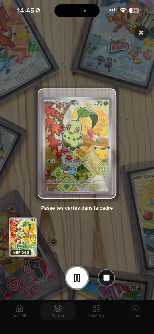 Compleo - scanner de cartes